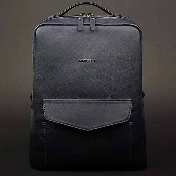 Шкіряний рюкзак BlankNote BN-BAG-19-mystic синій (Код. 12983-04) головне фото