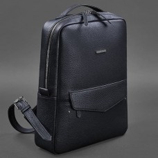 Шкіряний рюкзак BlankNote BN-BAG-19-navy синій