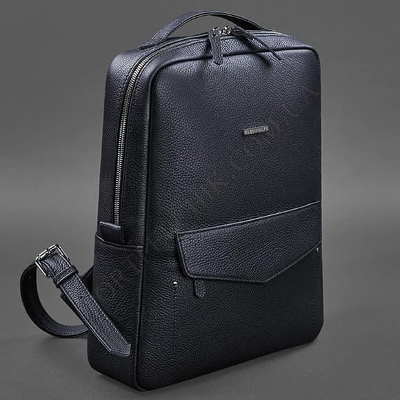 Кожаный рюкзак BlankNote BN-BAG-19-navy синий (Код. 15610-04) главное фото
