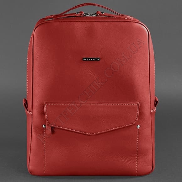 Кожаный рюкзак BlankNote BN-BAG-19-red красный (Код. 14751-04) главное фото