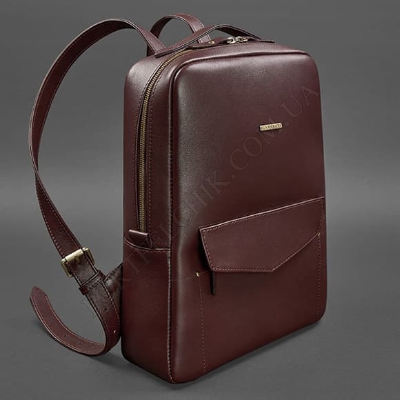 Кожаный рюкзак BlankNote BN-BAG-19-vin бордовый (Код. 16200-04) главное фото