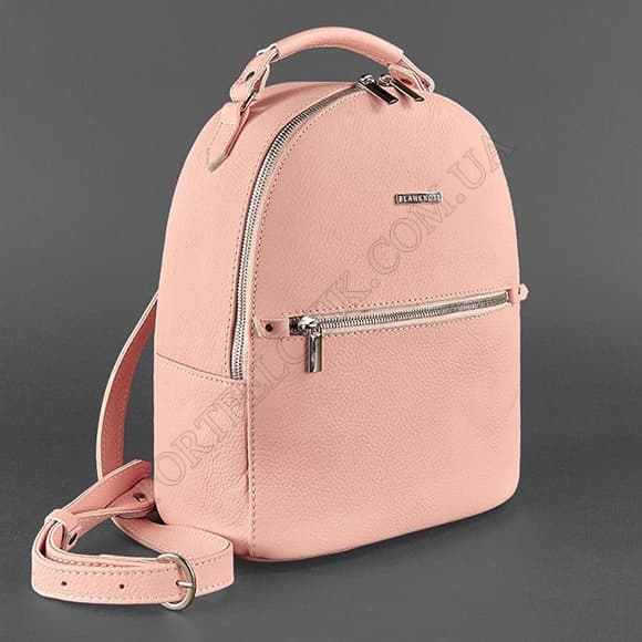 Кожаный рюкзак BlankNote BN-BAG-22-barbi розовый (Код. 12985-04) главное фото