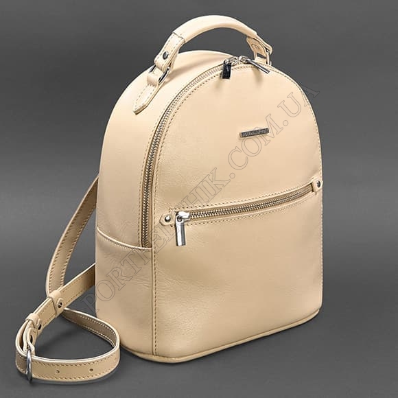 Кожаный рюкзак BlankNote BN-BAG-22-light-beige бежевый (Код. 17597-04) главное фото