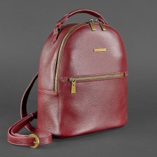Шкіряний рюкзак BlankNote BN-BAG-22-marsala бордовий