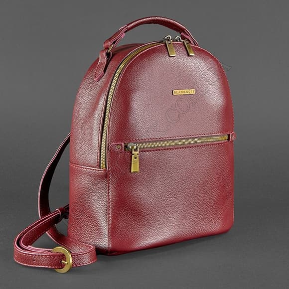Кожаный рюкзак BlankNote BN-BAG-22-marsala бордовый (Код. 12987-04) главное фото