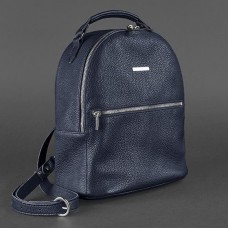 Шкіряний рюкзак BlankNote BN-BAG-22-navy синій