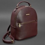Шкіряний рюкзак BlankNote BN-BAG-22-vin бордовий Шкіряний рюкзак BlankNote BN-BAG-22-vin бордовий