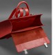 Кожаный рюкзак BlankNote BN-BAG-29-bw-red красный (Код. 14543-04) дополнительное фото № 1