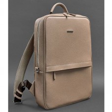 Шкіряний рюкзак BlankNote BN-BAG-39-crem-brule бежевий