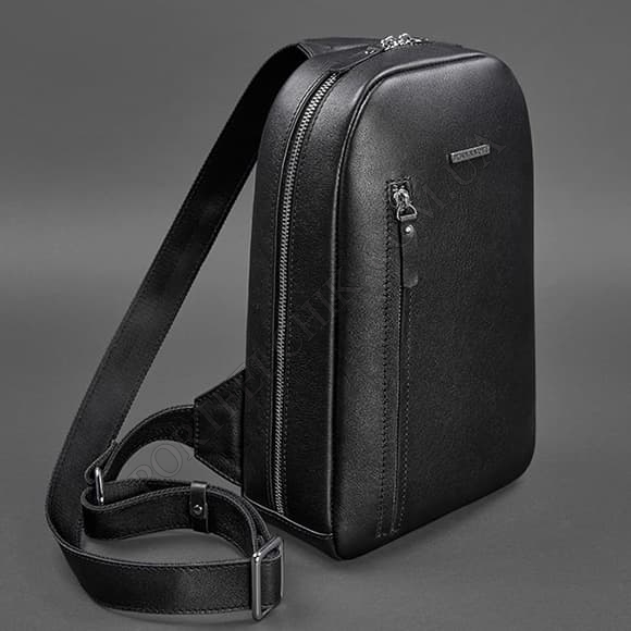 Кожаный рюкзак BlankNote BN-BAG-42-g черный (Код. 16207-04) главное фото
