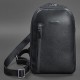 Кожаный рюкзак BlankNote BN-BAG-42-navy-blue синий (Код. 16208-04) дополнительное фото № 3