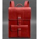 Кожаный рюкзак BlankNote BN-BAG-47-coral Crazy Horse коралл (Код. 17748-04) дополнительное фото № 2
