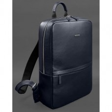 Шкіряний рюкзак BlankNote BN-BAG-39-1-navy-blue синій