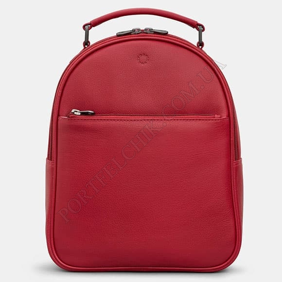 Кожаный рюкзак Yoshi YB258 86 Cherry Red красный (Код. 18654-01) главное фото