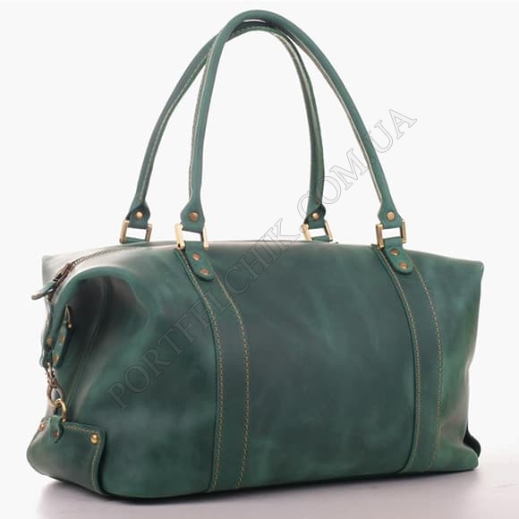 Сумка дорожная Manufatto №1 Crazy Horse Green зеленый (Код. 13216-09) главное фото