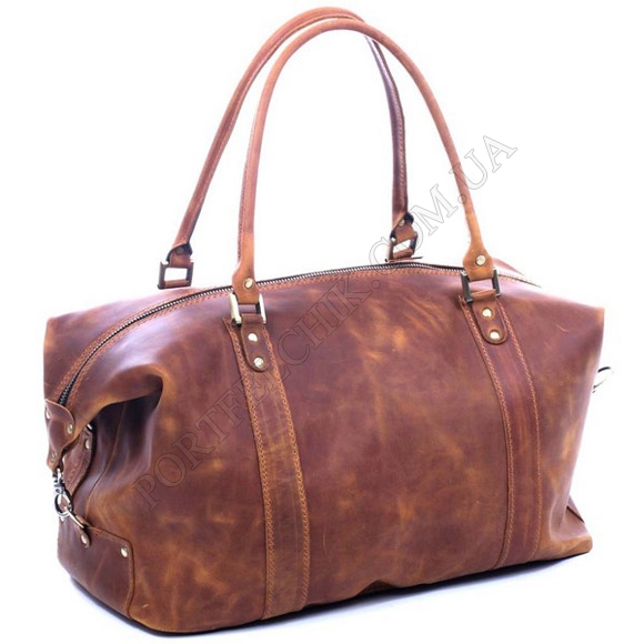 Сумка дорожная Manufatto №1 Crazy Horse Cognac коричневый (Код. 8067-09) главное фото