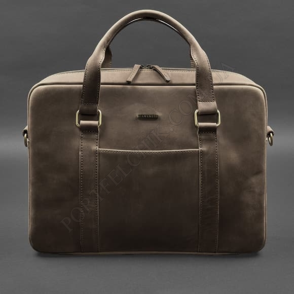 Сумка-портфель BlankNote BN-BAG-37-o Crazy Horse коричневий (Код. 18211-04) головне фото