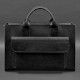 Сумка-портфель BlankNote BN-BAG-50-g-kr Crazy Horse чорний (Код. 18213-04) додаткове фото № 9
