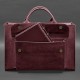 Сумка-портфель BlankNote BN-BAG-50-vin-kr Crazy Horse бордовий (Код. 18218-04) додаткове фото № 1