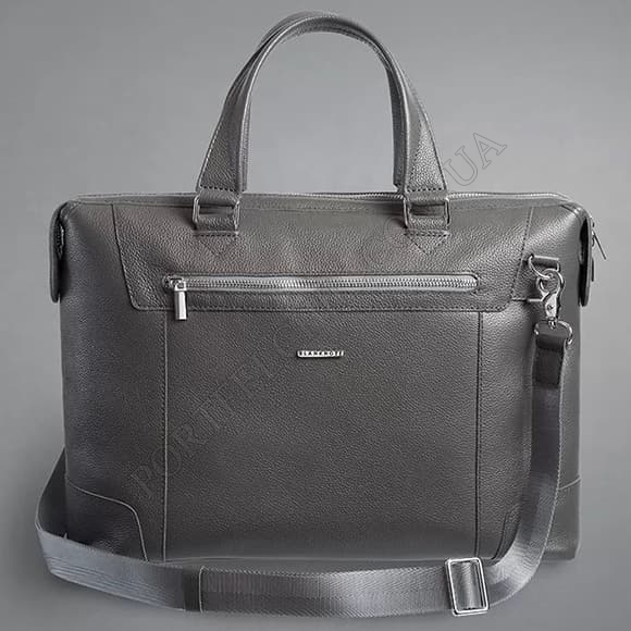 Сумка-портфель BlankNote BN-BAG-64-graphit-flo сірий (Код. 18864-04) головне фото