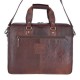 Сумка-портфель Ashwood F83 Brandy коричневый (Код. 18427-01) дополнительное фото № 2