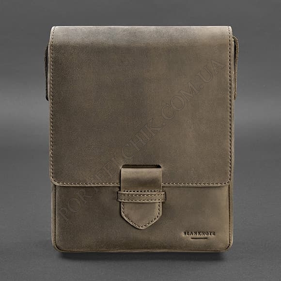 Чоловіча сумка через плече BlankNote BN-BAG-18-o Crazy Horse коричневий (Код. 12966-04) головне фото