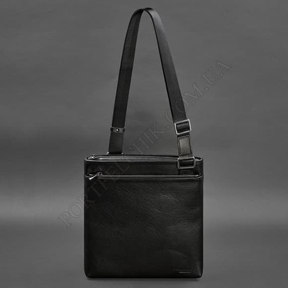 Мужская сумка через плечо BlankNote BN-BAG-46-g черный (Код. 17224-04) главное фото