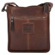 Мужская сумка через плечо Ashwood 4551 VT TAN коричневый (Код. 16958-01) дополнительное фото № 2