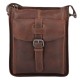 Мужская сумка через плечо Ashwood 4551 VT TAN коричневый (Код. 16958-01) дополнительное фото № 3