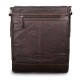Мужская сумка через плечо Ashwood 8342 Brown коричневый (Код. 16807-01) дополнительное фото № 1