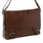 Мужская сумка через плечо Ashwood 8343 Tan коричневый