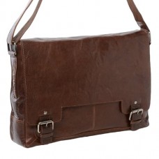 Мужская сумка через плечо Ashwood 8343 Tan коричневый