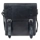 Мужская сумка через плечо Ashwood F84 Black/Mud черный (Код. 18429-01) дополнительное фото № 2
