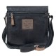 Мужская сумка через плечо Ashwood F84 Black/Mud черный (Код. 18429-01) дополнительное фото № 4