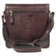 Мужская сумка через плечо Ashwood F84 Brandy коричневый (Код. 18428-01) дополнительное фото № 4