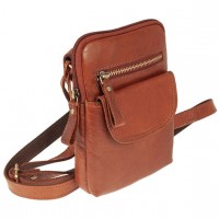 Мужская сумка через плечо Ashwood G11 Honey коричневый Мужская сумка через плечо Ashwood G11 Honey коричневый
