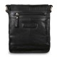 Мужская сумка через плечо Ashwood G31 Black черный (Код. 16651-01) дополнительное фото № 2