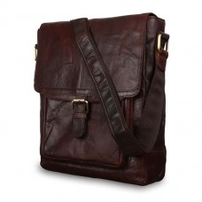 Мужская сумка через плечо Ashwood G32 Brandy коричневый