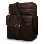 Чоловіча сумка через плече Ashwood G33 Brandy коричневий Чоловіча сумка через плече Ashwood G33 Brandy коричневий