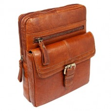 Мужская сумка через плечо Ashwood G33 Honey коричневый