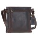 Мужская сумка через плечо Ashwood K45 Brown коричневый (Код. 18797-01) дополнительное фото № 1