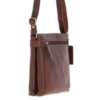 Чоловіча сумка через плече Ashwood K45 Chestnut коричневий Чоловіча сумка через плече Ashwood K45 Chestnut коричневий