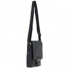 Мужская сумка через плечо Ashwood Q42 Black черный