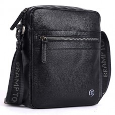 Мужская сумка через плечо Brampton London Crossflow Black черный Мужская сумка через плечо Brampton London Crossflow Black черный