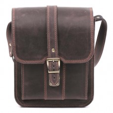 Мужская сумка через плечо Manufatto СПБ-3 Crazy Horse Brown коричневый Мужская сумка через плечо Manufatto СПБ-3 Crazy Horse Brown коричневый
