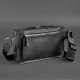 Сумка на пояс BlankNote BN-BAG-20-g-kr Crazy Horse черный (Код. 13650-04) дополнительное фото № 2