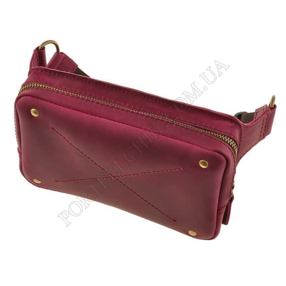 Сумка на пояс BlankNote BN-BAG-6-vin-kr Crazy Horse бордовий (Код. 13655-04) головне фото
