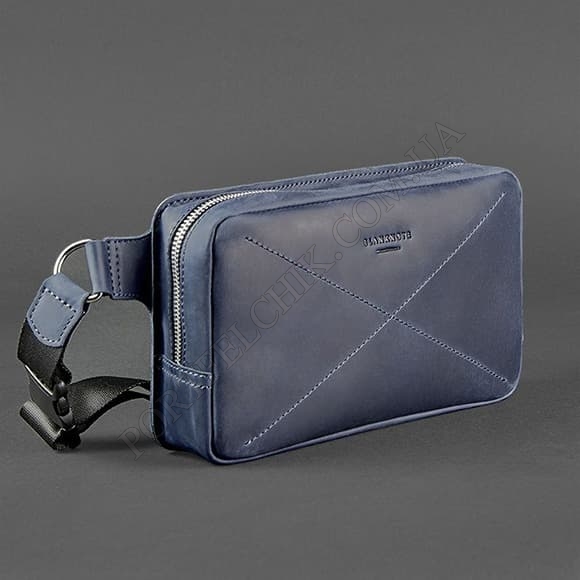 Сумка на пояс BlankNote bn-bag-20-nn Crazy Horse синій (Код. 13648-04) головне фото