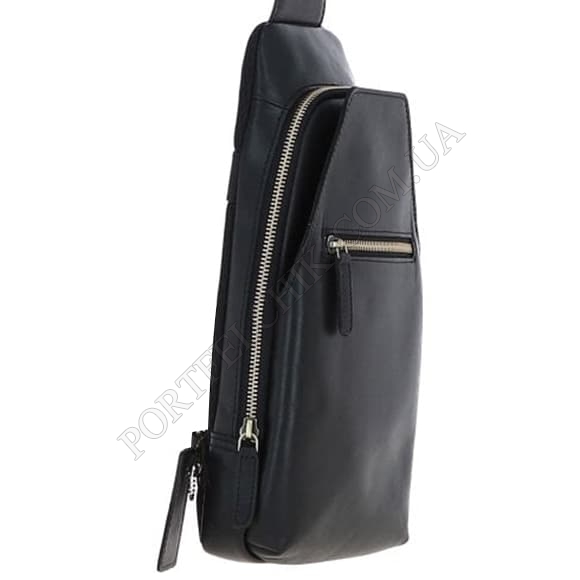 Нагрудна сумка Ashwood K43 Black чорний (Код. 18724-01) головне фото