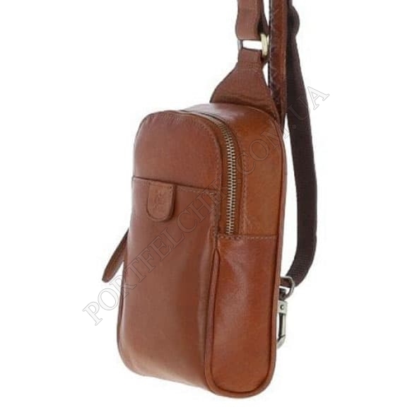 Нагрудная сумка Ashwood T75 Honey коричневый (Код. 17300-01) главное фото
